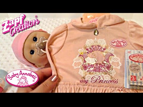 Zapf Creations Baby Annabell Doll Details New Outfit Bottle Feeding and Crying Video