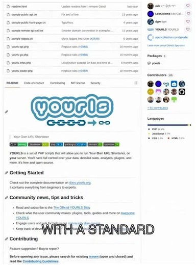 YOURLS - Self‑Hosted, Open‑Source URL Shortener with Full Control, Stats & Plugins