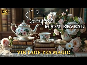 Ultimate Princess Belle Tea Room Aesthetic | Elegant Library Style & Interior Design Ideas