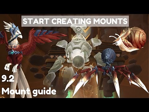 How To Unlock The Protoform Synthesis Forge & How It Works- Crafting Mounts Guide 9.2 Eternity's End