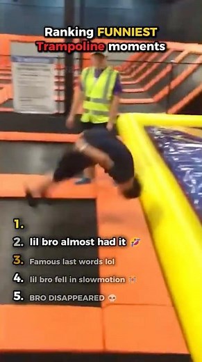 Ranking the FUNNIEST Trampoline Moments 🤣💀