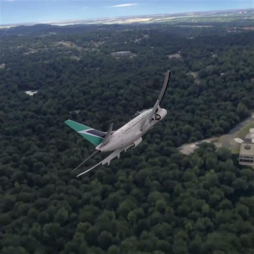 Testing Physics in Flight Simulator ✈️ #simulation #aviation