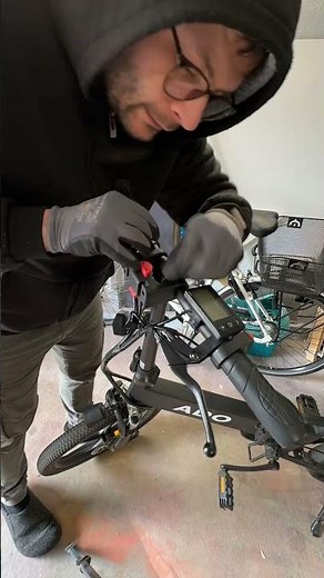 KlickFix Fahrradkorb an mein e-bike (ado) montiert 😎