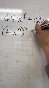 23K views · 224 reactions | Sum of Two Cubes Pattern in Factoring #mathematics #tutorial #fypシ゚ #viralvideo | Titser Gaming | Facebook