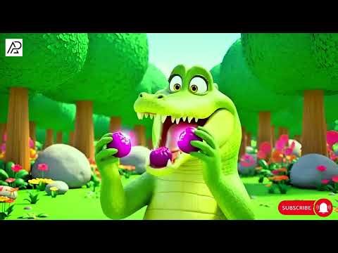 The Clever Baby Monkey & Crocodile Story🐒🐊| Smart Monkey Saves His Life #monkey #viralvideo