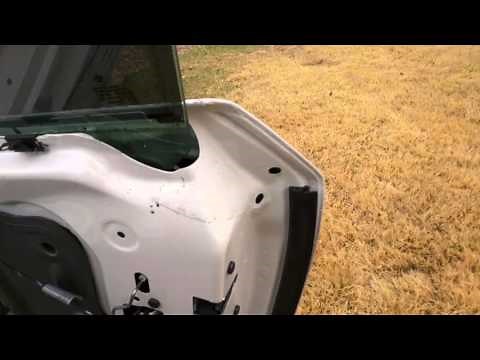 BMW streaky window fix / scratched tint fix