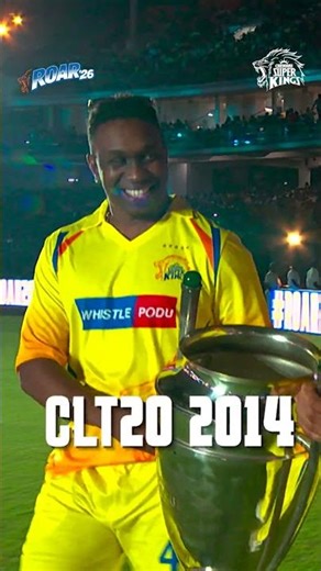 Glory in hand, greatness carrying it 🏆🦁 #Roar26 #WhistlePodu