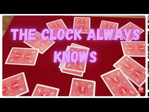 "The Clock" SELF WORKING Card Trick Tutorial 