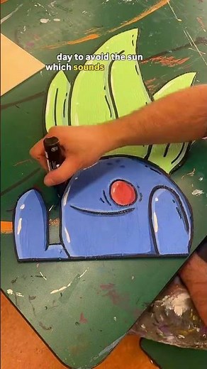 Today is 043 - Oddish - Follow along as I paint all 151 Pokemon in 2026!!