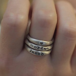 17M views · 7.4K shares | Layer a ring for each of your loved ones.. lisaleonard.com/stacking-rings | Lisa Leonard Designs | Facebook