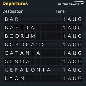 We’re excited to be connecting you to even more of our network in August. See where we’ll be flying to below and book now at ba.com. | British Airways