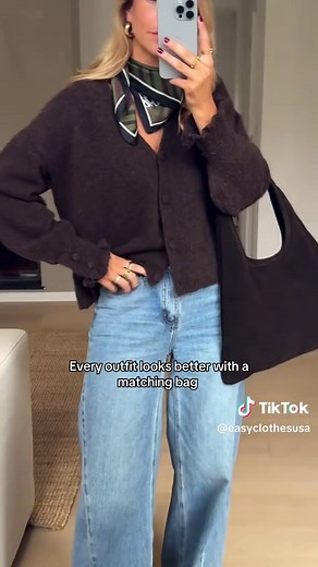 Stylish Outfit Ideas with Matching Bags