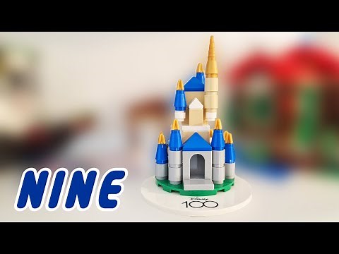 LEGO Disney 100 mini castle instructions