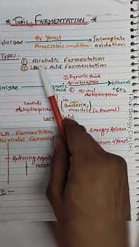 #fermentation ,# types of fermentation| #Respiration in plant, #biology 🩺📝