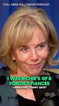 I Was Richie's Girlfriend The Fonzie's Fiancée -Linda Purl "Happy Days"