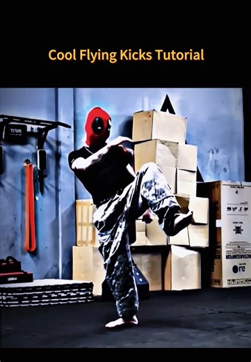 Mastering Cool Flying Kicks: A Self-Defense Tutorial