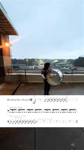 ALMOST GETTING EXPELLED, BUT WITH SHEET MUSIC 😭‼️ #shorts #drumming #drums #bassdrum #drummer