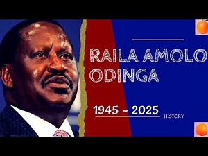 Raila Odinga's History/Biography