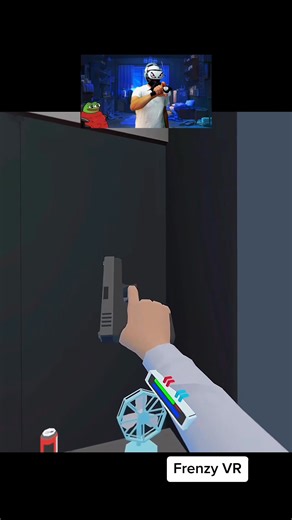 2.3K views · 17 reactions | It just had to be me. Game name Frenzy VR. #frenzyvr #vrgaming #mrnixvr #fyp | Mr Nixvr | Facebook