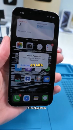 49K views · 776 reactions | iPhones Password Reset Hack #techbyakram Learn about the latest security threat facing iPhone users - the MFA Bomb technique. Hackers exploit multi-factor authentication by bombarding accounts with password reset requests. Stay informed and protect your data! #techbyakram #iPhoneHack #MFABomb #CybersecurityThreat #PasswordResetHack #iPhoneSecurity #DataProtection #TechSecurity | Tech By Akram | Facebook