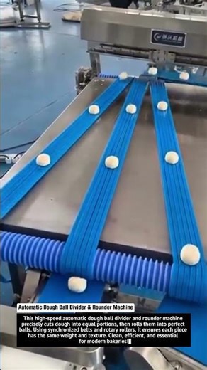 Automatic Dough Ball Divider & Rounder Machine – Precision in Every Roll 🍞