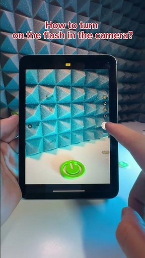 HOW TO TURN ON THE FLASH IN THE CAMERA ON IPAD MINI? #tutorial #ipadmini #apple #fyp #howto #like