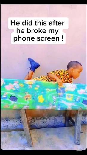 11K views · 172 reactions | He did this after he broke my phone screen ! | Wwdgreatdestinies | Facebook