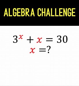 Simple Yet Difficult Type of Math Problems | Lambert W Function For more discussion about what a Lambert W Function is, you can refer to our previous video in this link. https://www.facebook.com/learnmathbyexamples/videos/1476644509822046/ | Math Avenue : Learn Math By Examples