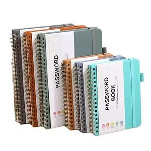 [Hot Item] Custom Spiral Notebook A6 B6 Small Office Business Paper Notebook Hardcover Printing Wholesale A5 Notebook with Pen