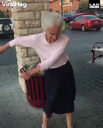 1.3M views · 13K reactions | They bet Grandma she couldn’t do the floss dance...  | LADbible | Facebook