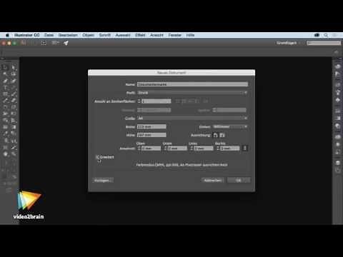 Illustrator CC 2015 – Grundlagen Tutorial: Farbraum auswählen |video2brain.com