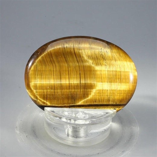 Tiger Eye Thumbstone (extra Grade) ~40x30mm | TV2995 - Etsy