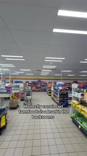 Farmfoods looks like a Backrooms level