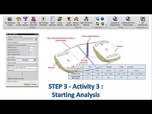 NX Easy Fill Advanced - STEP 3 : Geometry Preparation & Start Simulation (Activity 3)