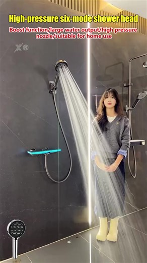 🚿 Upgrade your shower experience instantly! 🎁 Our Multi-Functional High Pressure Handheld Shower Head delivers powerful water flow while saving water. ✅ 3 Spray Modes – from relaxing mist to powerful jet ✅ Boosts water pressure for a spa-like feel ✅ Easy to install – fits all standard hoses ✅ Durable & stylish design 💥2025 Hot Sale – Now 50% OFF! Don’t miss out! 💥 | Sowhatbuy MX