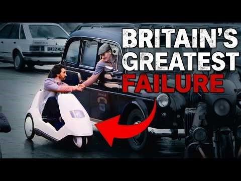 The Tragic Story Behind Britain's Electric Car: The Sinclair C5