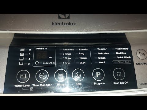 How to use quick wash in electrolux washing machine | Electrolux | EWT7588H1WB