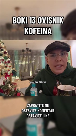 BOKI 13 OVISNIK KOFEINA 😱😂😨 #boki13 #balkan #fyp #balkantiktok #macedonia