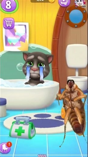 mama help me please... #talkingtom #tomtom