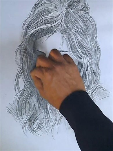 How to Draw a Girl Portrait With Charcoal |Step by Step Tutorial #artshorts #drawing