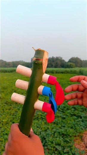 pvc pipeSlingshot Designs of Exceptional #MiniCraft #BambooBuild #DIYSlingshot #diy #craft