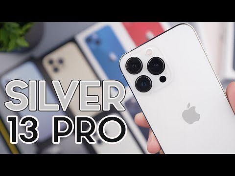 Silver iPhone 13 Pro Unboxing & First Impressions!