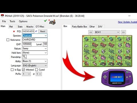 COMMENT UTILISER PKHEX AVEC DES EMULATEUR