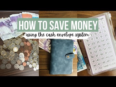 How To Save Money Using Cash Envelopes | Saving Money On A Budget