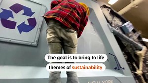 1.9K views · 49 reactions | ️ At the Department of Sanitation’s central repair shop in Queens, New York, five 46,000-pound garbage trucks are serving as a canvas for artists to bring themes of sustainability to life. | Reuters | Facebook