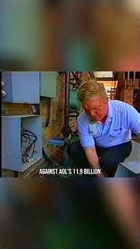AOL's $165 Billion Mistake #shorts #tech #businessfails