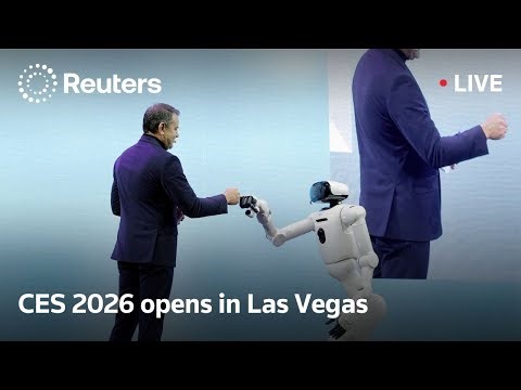 LIVE: CES 2026 opens in Las Vegas