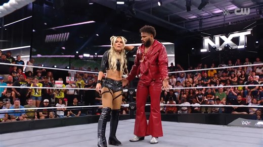 😱 😱 😱 Karmen Petrovic didn't want to hear it, and just DROPPED Ashante! 😮‍💨 #WWENXT | WWE NXT