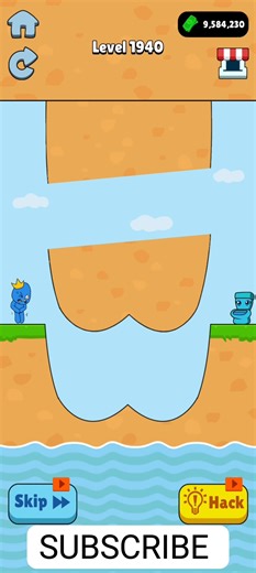 Slice Save Teleport Funny Game Level#1940 #shorts #shortsfeed #slicetosave #funny#gaming #viral