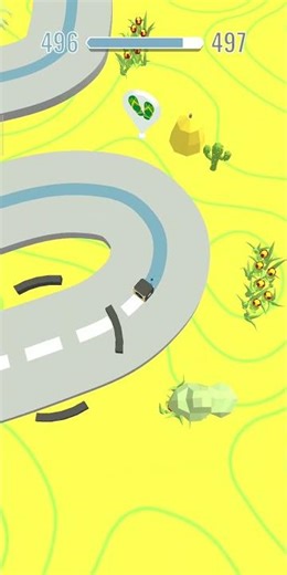 Colour Adventure Draw The Path Game level 496 #viral